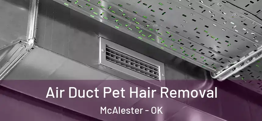 Air Duct Pet Hair Removal McAlester - OK